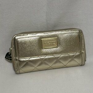 Betsy Johnson Gold Metallic Wallet